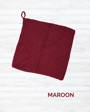 Crocheted Hot Pad | Assorted - Asha Project Kantha - Saree - Handmade