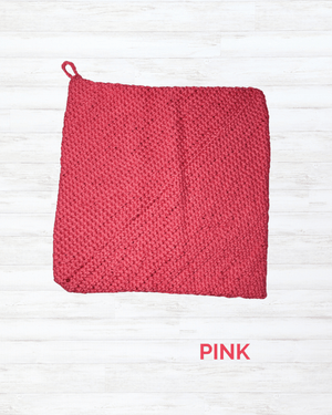 Crocheted Hot Pad | Assorted - Asha Project Kantha - Saree - Handmade