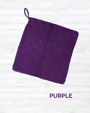 Crocheted Hot Pad | Assorted - Asha Project Kantha - Saree - Handmade