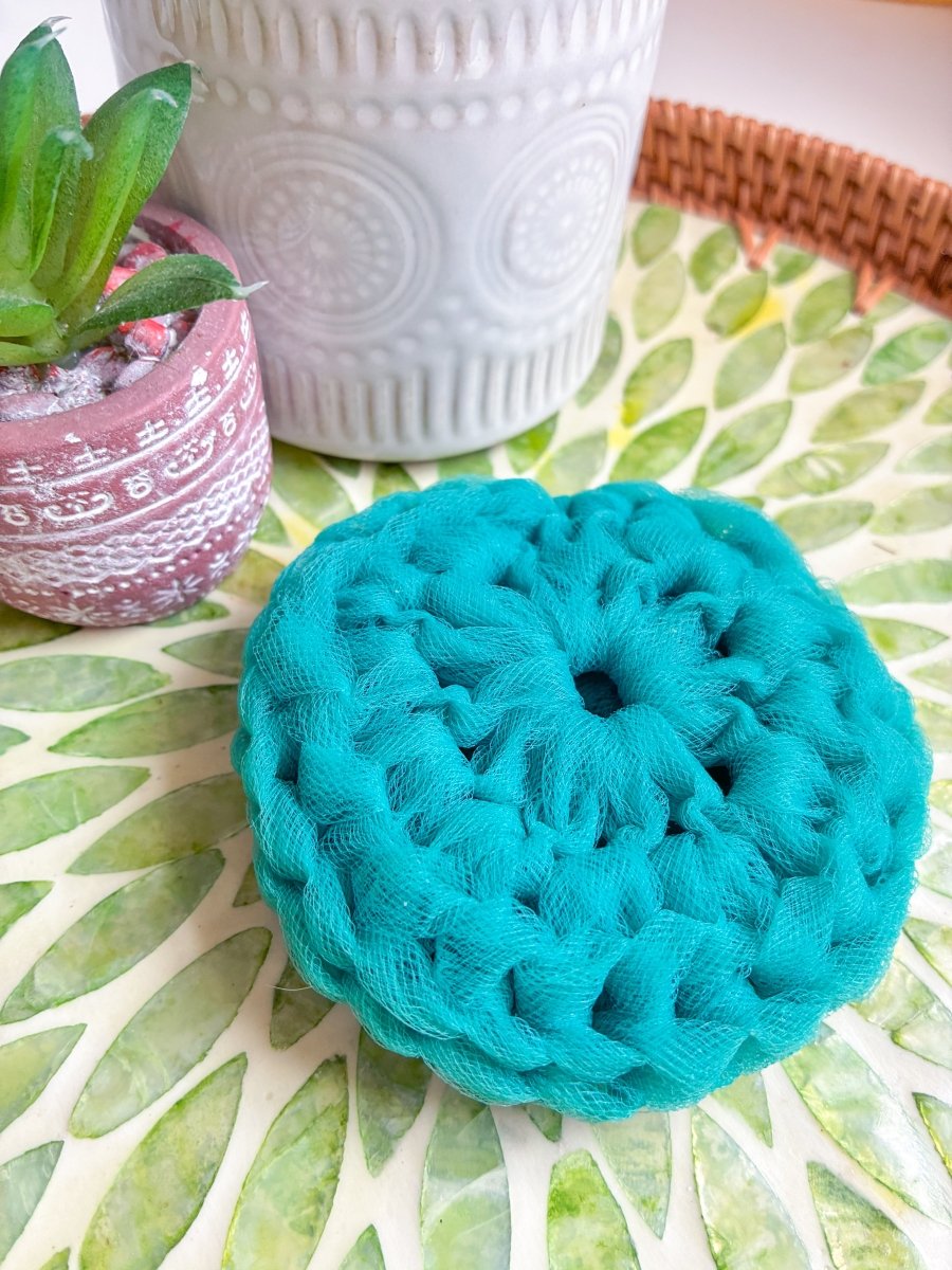 Dish Scrubber | Assorted - Asha Project Kantha - Saree - Handmade