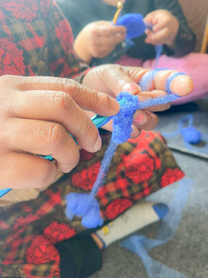 Dish Scrubber | Assorted - Asha Project Kantha - Saree - Handmade