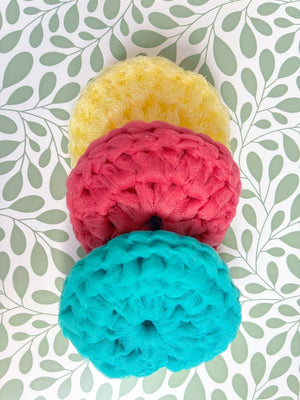 Dish Scrubber Set of 3 | Assorted - Asha Project Kantha - Saree - Handmade