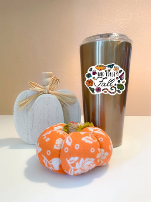 Fair Trade Fall | Vinyl Sticker - Asha Project Kantha - Saree - Handmade