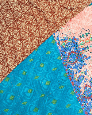 Hope Quilt - Asha Project Kantha - Saree - Handmade