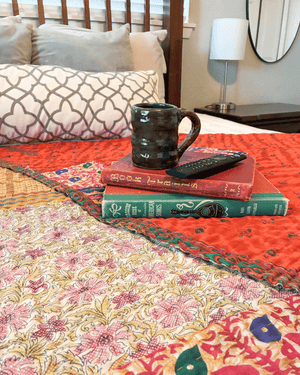 Hope Quilt - Asha Project Kantha - Saree - Handmade