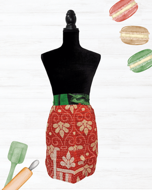 Kantha Apron - Asha Project Kantha - Saree - Handmade