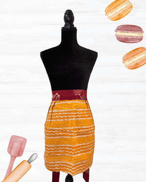 Kantha Apron - Asha Project Kantha - Saree - Handmade