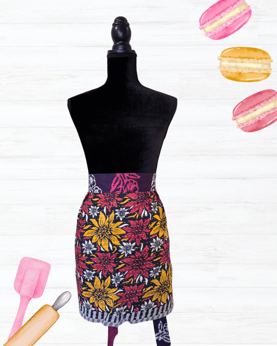 Kantha Apron - Asha Project Kantha - Saree - Handmade