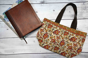 Kantha Bible Bag - Asha Project Kantha - Saree - Handmade