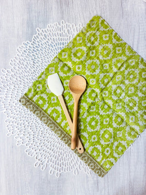 Kantha Dish Cloth - Asha Project Kantha - Saree - Handmade