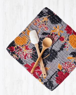 Kantha Dish Cloth - Asha Project Kantha-Saree-Handmade