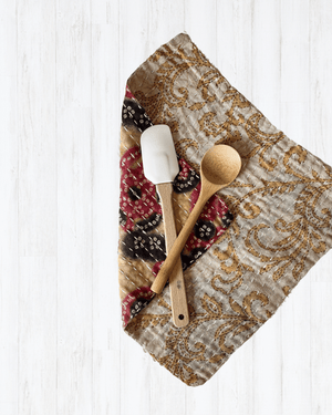 Kantha Dish Cloth - Asha Project Kantha-Saree-Handmade