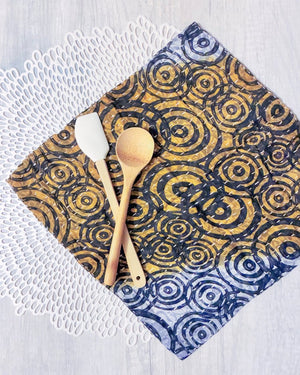 Kantha Dish Cloth - Asha Project Kantha - Saree - Handmade