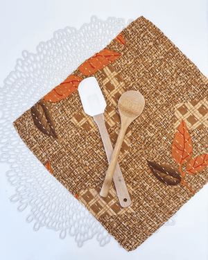 Kantha Dish Cloth - Asha Project Kantha - Saree - Handmade