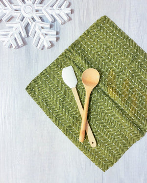 Kantha Dish Cloth | Christmas - Asha Project Kantha - Saree - Handmade