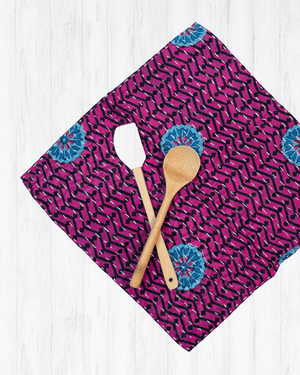 Kantha Dish Cloth | Valentine's Day - Asha Project Kantha - Saree - Handmade