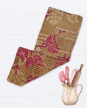 Kantha Kitchen Towel - Asha Project Kantha - Saree - Handmade