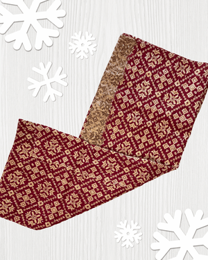 Kantha Kitchen Towel | Christmas - Asha Project Kantha - Saree - Handmade