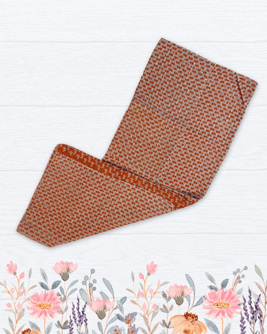 Kantha Kitchen Towel | Spring - Asha Project Kantha - Saree - Handmade