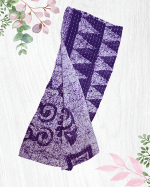 Kantha Kitchen Towel | Valentine's Day - Asha Project Kantha - Saree - Handmade