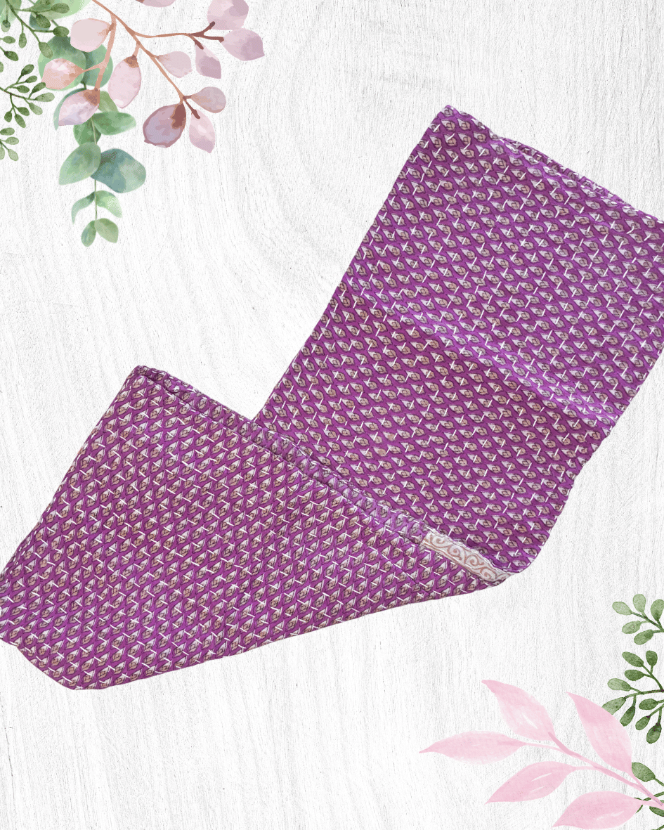 Kantha Kitchen Towel | Valentine's Day - Asha Project Kantha - Saree - Handmade