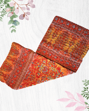 Kantha Kitchen Towel | Valentine's Day - Asha Project Kantha - Saree - Handmade