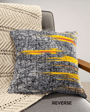 Kantha Pillow Cover - Asha Project Kantha - Saree - Handmade