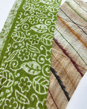 Kantha Table Runner | 60in - Asha Project Kantha - Saree - Handmade