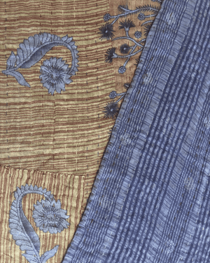 Kantha Table Runner | 60in - Asha Project Kantha-Saree-Handmade