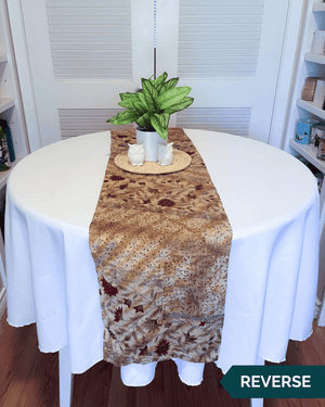 Kantha Table Runner | 60in - Asha Project Kantha-Saree-Handmade