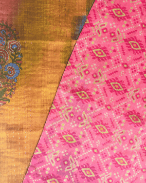 Kantha Table Runner | 60in - Asha Project Kantha-Saree-Handmade