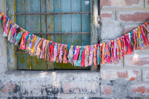 Kantha Tassel Garland - Asha Project Kantha-Saree-Handmade