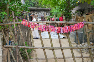 Kantha Tassel Garland | Valentines Day - Asha Project Kantha - Saree - Handmade