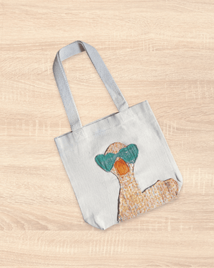Mini Vintage Kantha Tote | Duckling - Asha Project Kantha-Saree-Handmade