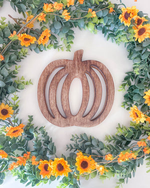 Pumpkin Trivet | Mango Wood - Asha Project Kantha-Saree-Handmade