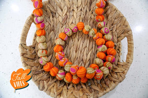 Saree Bead Garland | Pattern - Asha Project Kantha - Saree - Handmade