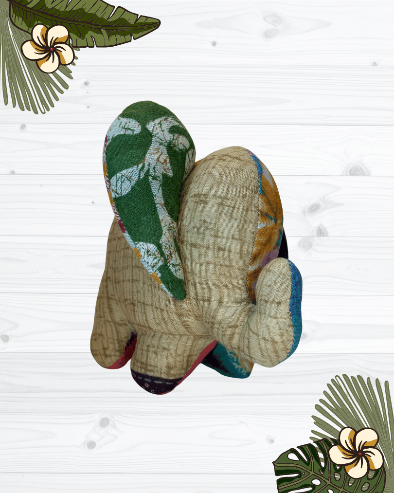 Saree Elephant - Asha Project Kantha - Saree - Handmade