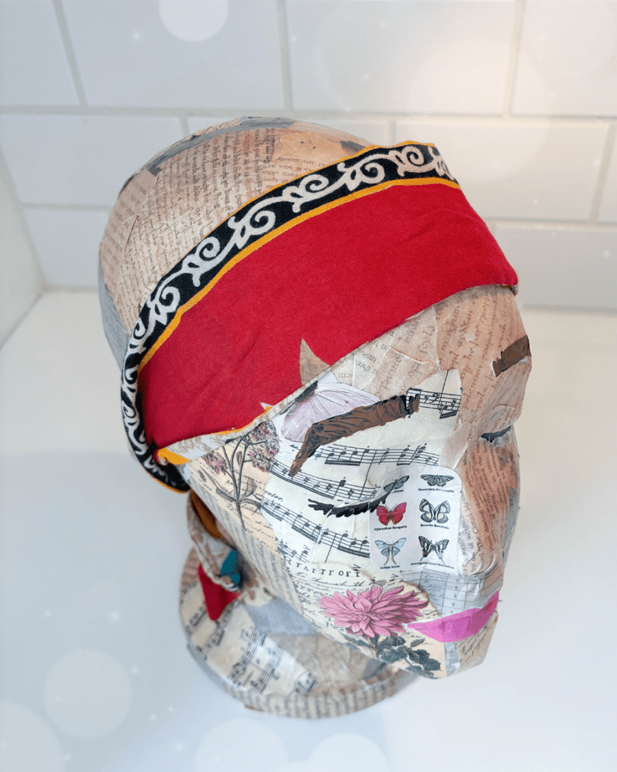 Saree Headband - Asha Project Kantha - Saree - Handmade