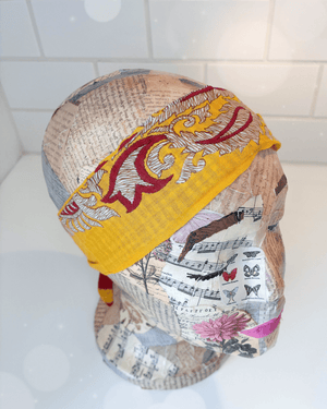 Saree Headband - Asha Project Kantha - Saree - Handmade