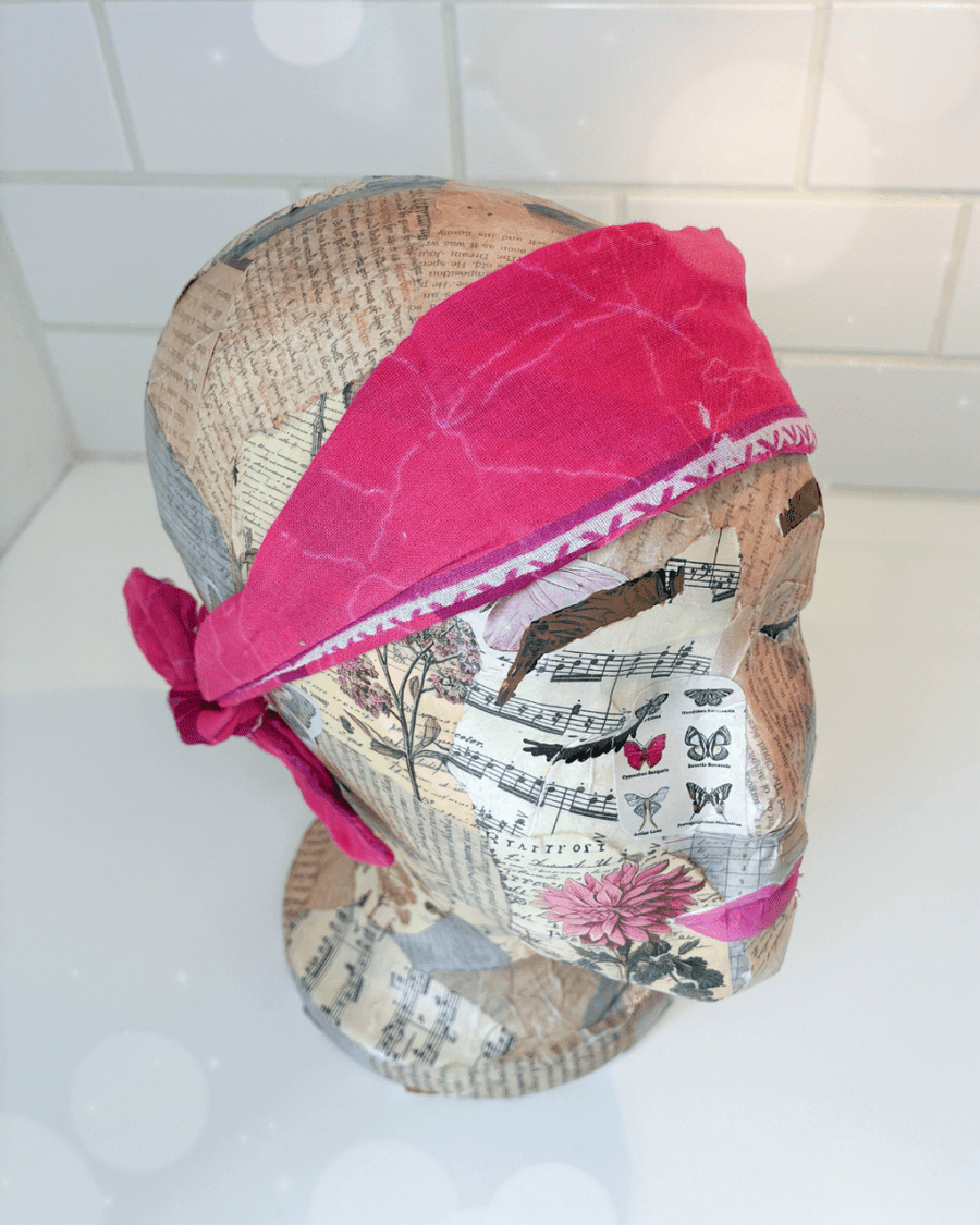 Saree Headband - Asha Project Kantha - Saree - Handmade