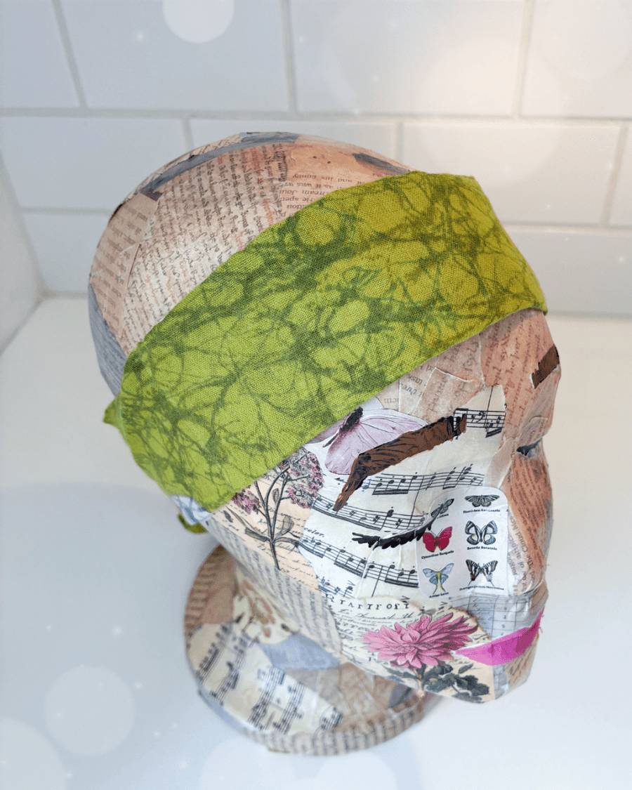 Saree Headband - Asha Project Kantha - Saree - Handmade