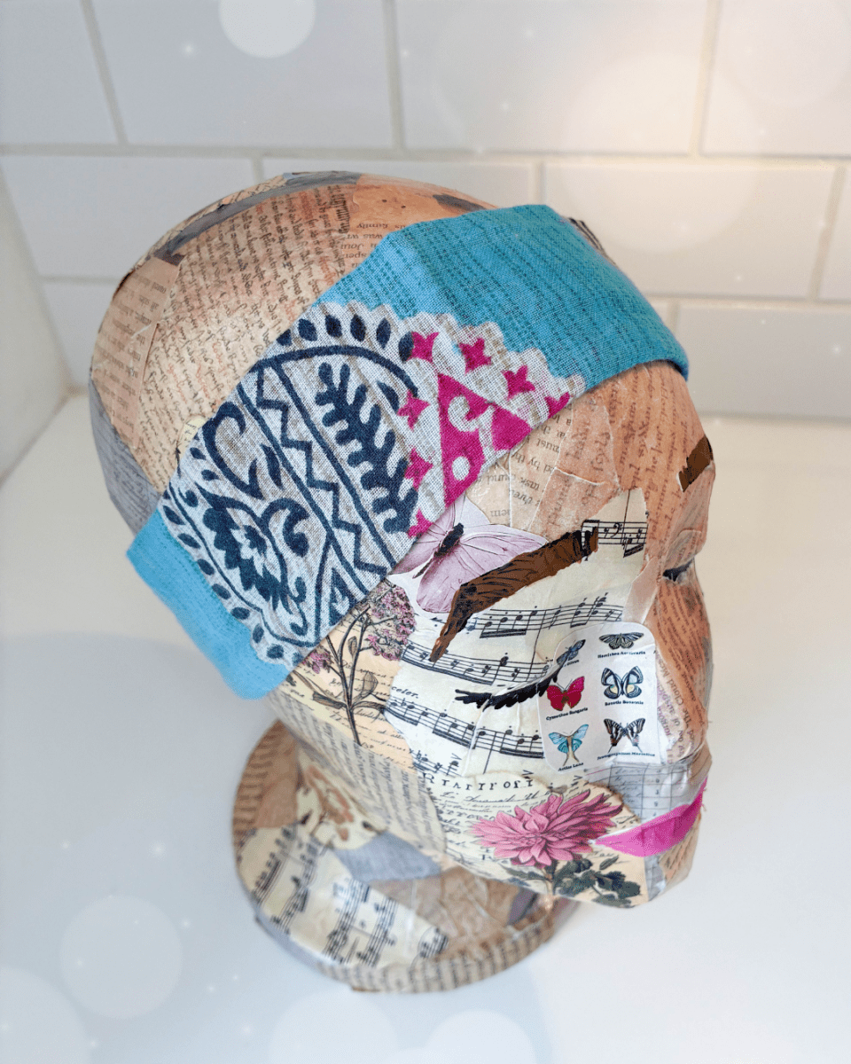 Saree Headband - Asha Project Kantha - Saree - Handmade