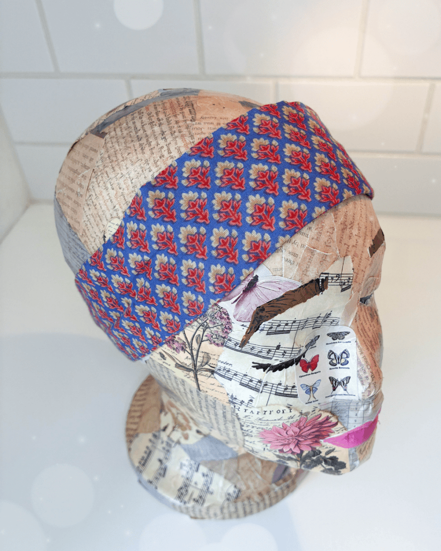 Saree Headband - Asha Project Kantha - Saree - Handmade