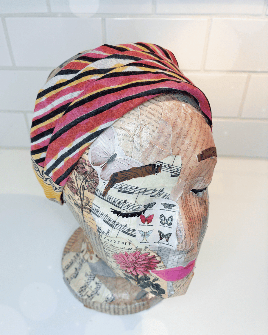 Saree Headband | Bandana - Asha Project Kantha-Saree-Handmade