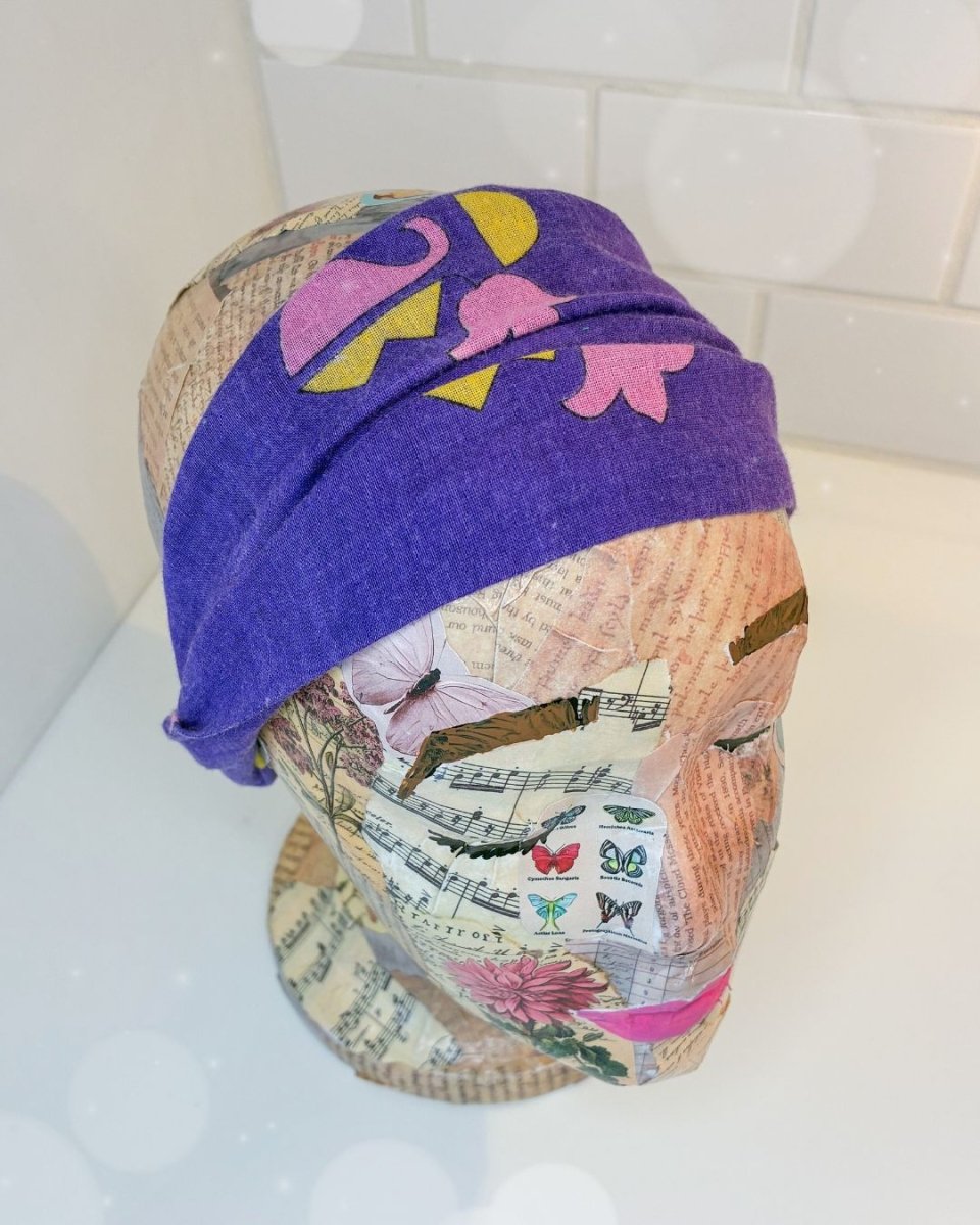 Saree Headband | Bandana - Asha Project Kantha - Saree - Handmade