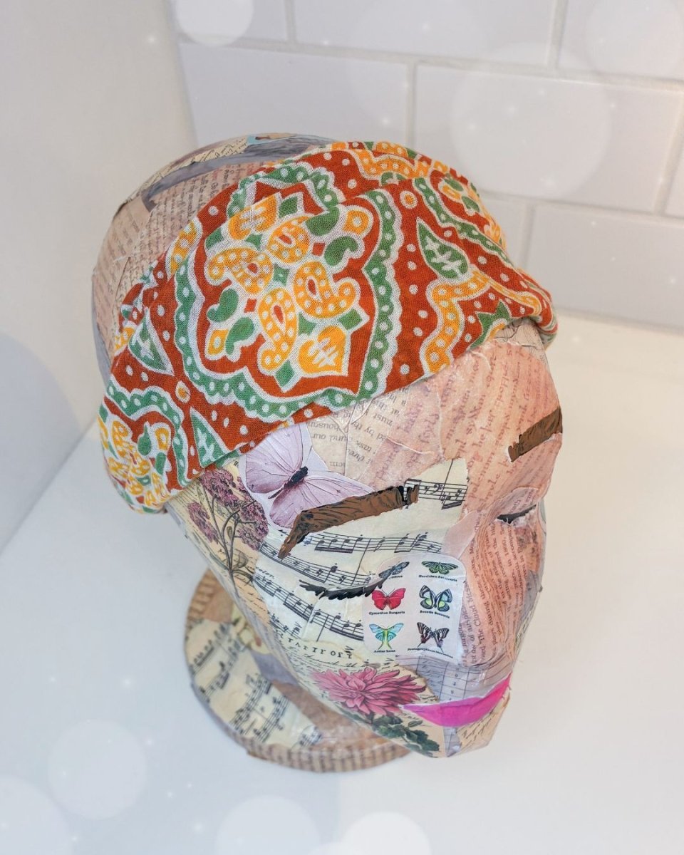 Saree Headband | Bandana - Asha Project Kantha - Saree - Handmade