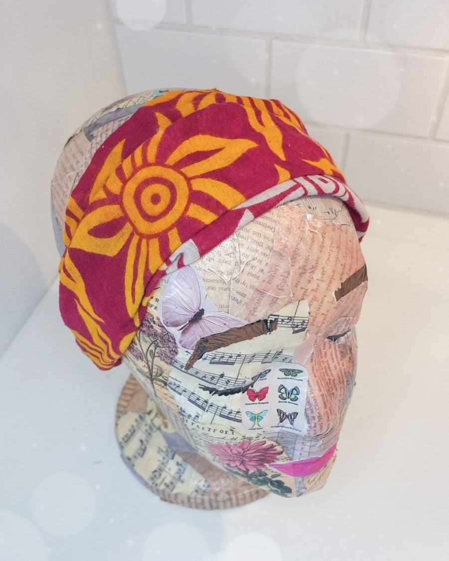 Saree Headband | Bandana - Asha Project Kantha - Saree - Handmade