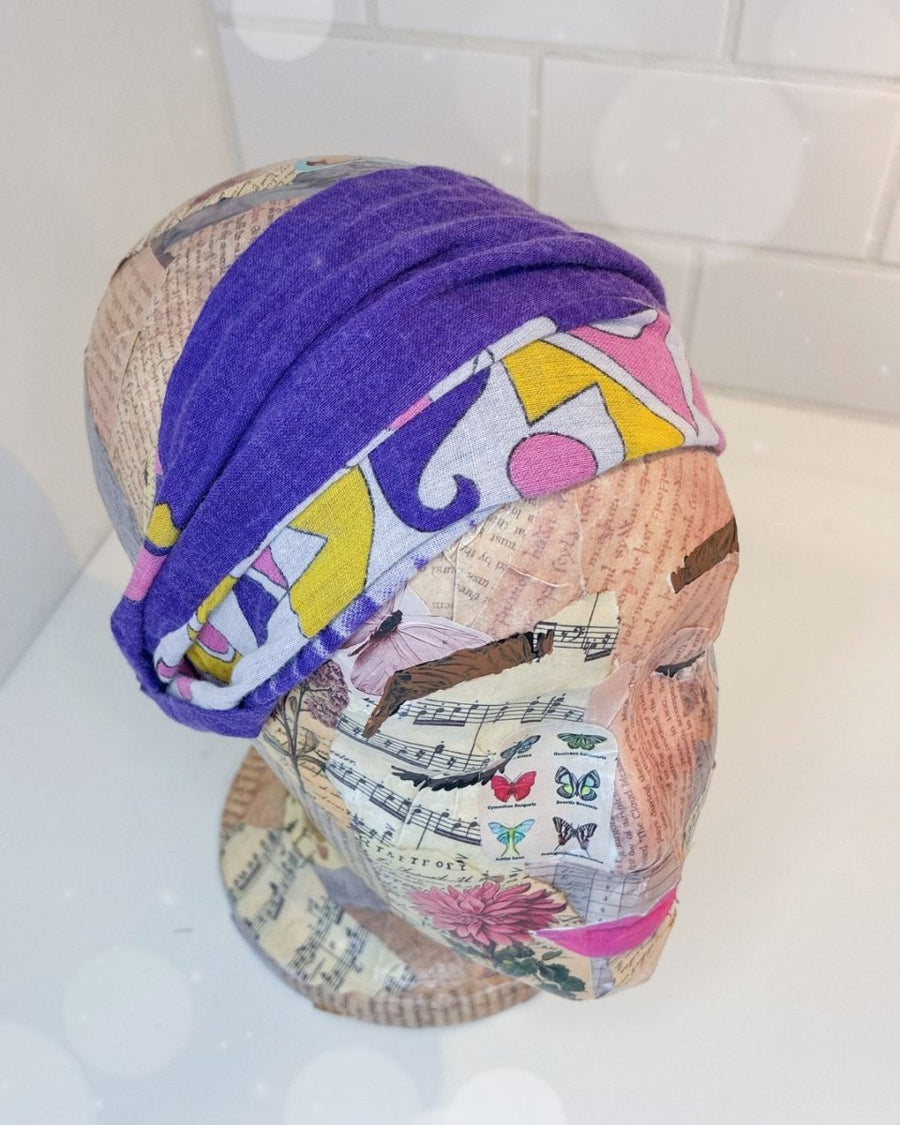 Saree Headband | Bandana - Asha Project Kantha - Saree - Handmade