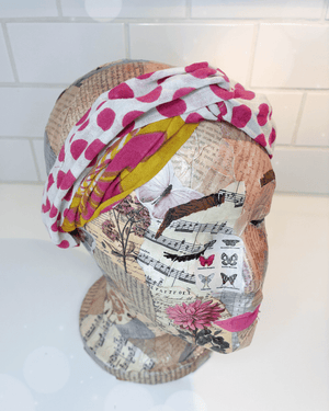 Saree Headband | Knot - Asha Project Kantha-Saree-Handmade