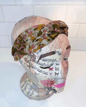 Saree Headband | Knot - Asha Project Kantha-Saree-Handmade